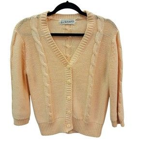 Diane Von Furstenburg Vintage Cable Knit Sweater